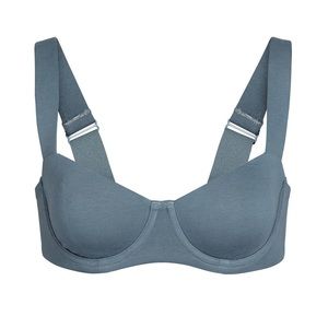 SKIMS COTTON WIDE STRAP BALCONETTE